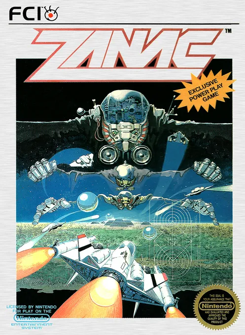Zanac (Asia) (En) (Kaiser) (KS-7012) (Unlicensed)